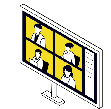 スタッフのイラスト