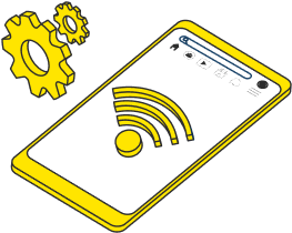 スマホのイラスト