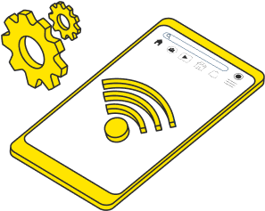 スマホのイラスト
