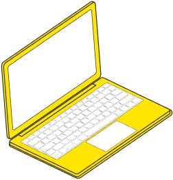 パソコンのイラスト